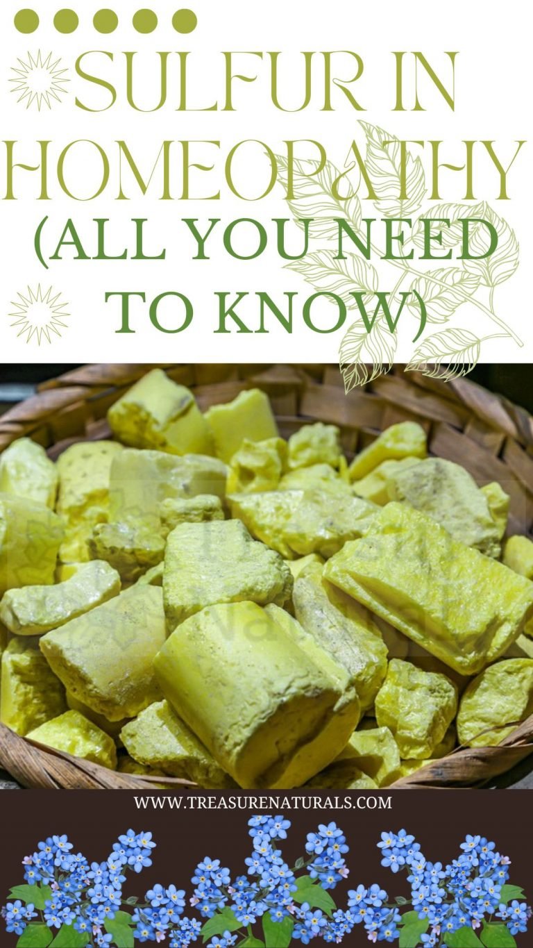 Sulfur in homeopathy (all you need to know) TreasureNatural