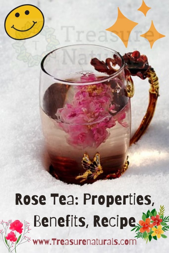 Rose Tea Properties, Benefits, Recipe TreasureNatural